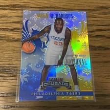 2013-14 Panini Crusade #45 Blue 2014 National Convention Jason Richardson  1/5
