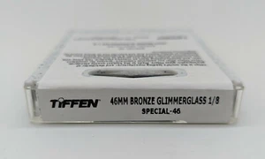 New Tiffen 46mm Bronze Glimmerglass 1/8 Filter Glimmer Glass - Special OEM - Picture 1 of 11