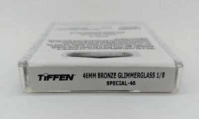 New Tiffen 46mm Bronze Glimmerglass 1/8 Filter Glimmer Glass - Special OEM - Image 1 of 4