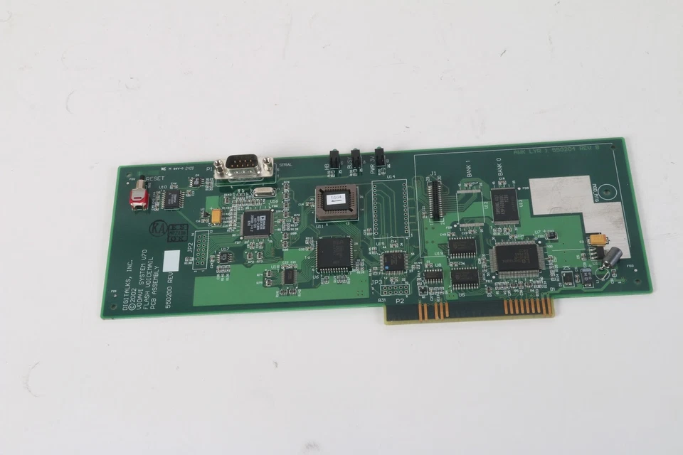 Vodavi AWK LYR 5500204 REV B System V70 FLash Voicemail PCB Assembly - Image 1 of 3