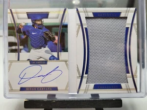 Diego Cartaya Rookie Patch Auto Booklet 73/99 2023 Panini National Treasures - Picture 1 of 2