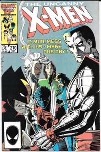 Uncanny X-Men 210-A Marvel Comics Vol-1 (1981-2011) Grade 8.0 - Picture 1 of 3