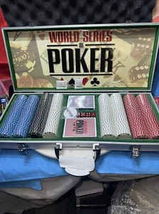 WSOP Professional 200 11.5 gram Poker Chip Set Aluminum Case World Series Poker - Picture 1 of 13