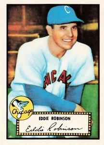 1983 Topps Baseball 1952 Reprint Eddie Robinson Chicago White Sox #32 - Picture 1 of 2