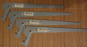 4 St.element system regalträger 25 cm Bohnacker silbergrau - Bild 1 von 1