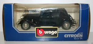 BURAGO 1/24 - 1501 CITROEN 15 CV TA - BLACK - Picture 1 of 1