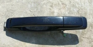 Ssangyong Rexton 270 OSR RH Driver Side Rear Exterior Door Handle Black D63 - Picture 1 of 2