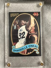 Shaquille O'Neal American Sports Basketball 1993 Monthly W/ Case Included