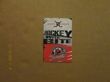 SPHL Huntsville Havoc Vintage 04 05 Inaugural Season Team Logo Pocket Schedule
