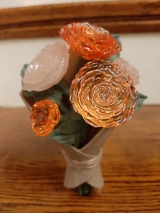 BATH AND BODY WORKS FLORAL FLOWER BOUQUET PINK WALLFLOWER WARMER NEW 1 - Picture 1 of 8