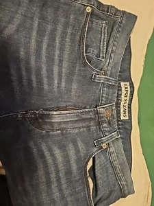 Express Jeans Rocco Mens 32x32 () Slim Fit Skinny Leg Blue Denim - Picture 1 of 10