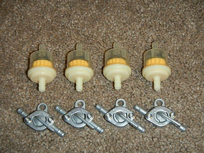 AFTERMARKET FUEL VALVE PETCOCK FRAME MOUNT FILTER #4 HONDA CB 100 125 250 500 - Image 1 of 4