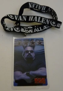 Van Halen 2015 Konzerttour I-Live All Access Backstage Pass mit Schlüsselband - Bild 1 von 3