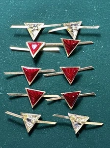 USSR Red Army Buttonholes Insignia of The Command staff of 1924-1943 (1 piece) - Picture 1 of 16