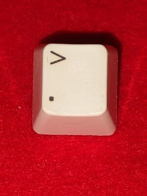 Teclado IBM Modelo F TECLA DE REEMPLAZO (/.) Foto 1 de 2