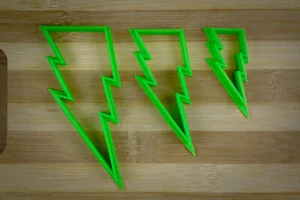 Blitzschlag - Donnerschlag - Thunderbolt - Blitz - Ausstecher - Bild 1 von 10