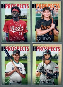 Bowman Modern Prospect Refractor 2023 ~ Tú eliges ~ Completa tu conjunto - Imagen 1 de 21