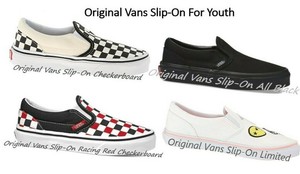 big kid slip on vans size 5