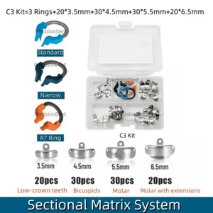 Dental Matrix Bands Ring Sectional Matrice Clamp Pliers Fit Palodent V3 System - Picture 1 of 20