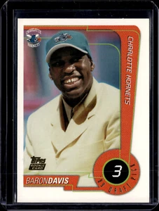 1999-00 Topps #116 Baron Davis Rookie RC Charlotte Hornets NM-MINT - Picture 1 of 2