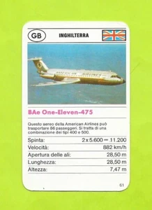 Carte Italienne - GB - BAe One-Eleven-475 - Picture 1 of 2