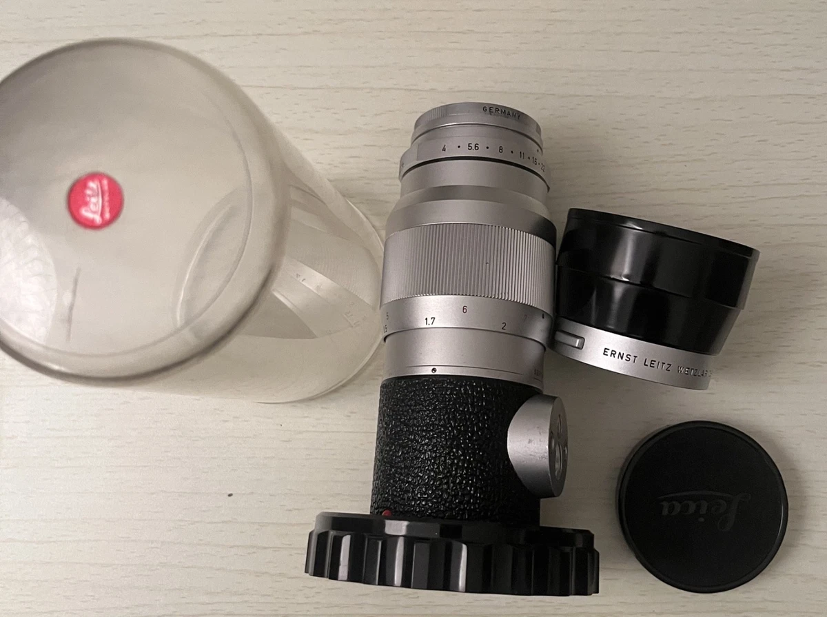 Elmar M135mm f4.0 Silver 1960年製 メンテンス済み 1万円台で買えるライカ。Elmar M135mm F4.0 購入レビュー：①外観編