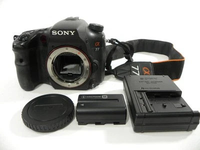 Sony a77 24.3mp Digital SLR Body Only Shutter Ct. 20,064 - Image 1 of 4