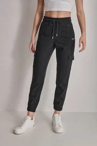 DKNY MINI STUD LOGO JOGGER WITH CARGO POCKETS - Picture 1 of 1