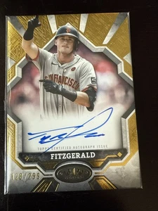 2025 Topps Tier 1 Auto /299 Tyler Fitzgerald - Bild 1 von 5