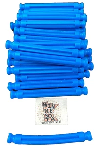 (25) K’NEX / Knex Blue Flexi Rods 2‑1/8” (54mm) – Standard Rare Parts - Picture 1 of 2