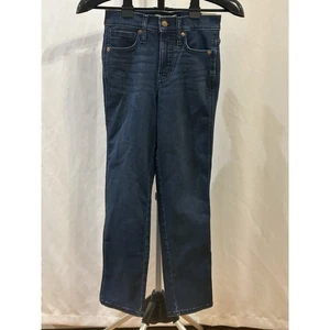 Jeans donna Madewell Mid-Ride Stovepipe Denim nuovi con etichette taglia 24 - Foto 1 di 4