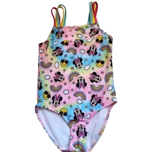 NEW Disney's Character "Minnie Mouse" Girls 1-piece Swimsuit Size 4 - Picture 1 of 2