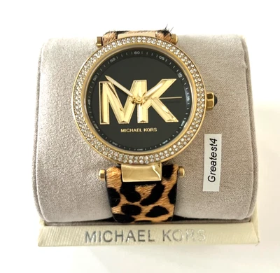 Michael Kors Parker MK4723 Gold Case MK Logo Dial 39 MM Lady Quartz Watch - Image 1 of 3