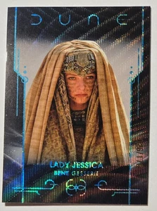 2024-2025 Topps Chrome DUNE * REBECCA FERGUSON #26 AQUA WAVE REFRACTOR /175 - Bild 1 von 1