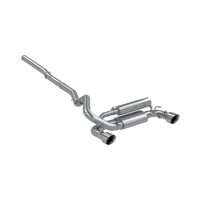 MBRP for 2016+ Ford Focus RS 3in Dual Outlet Cat-Back Exhaust T409 SS - Image 1 of 4