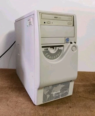 Computer Vintage Olivetti C200 Educator - Intel CELERON + Floppy 3,5' + HDD 20Gb - Immagine 1 di 4