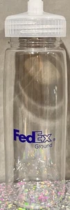 Fedex Ground Clear Company Reise Wasserflasche Ventilator Spiel Ausrüstung Brotdose 24 Oz. - Bild 1 von 3