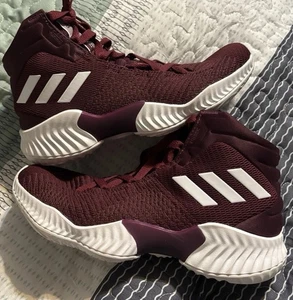 Adidas Pro Bounce 2018 hoch Basketball weinrot Schuhe Herren/Männer Größe 5,5 - Bild 1 von 15