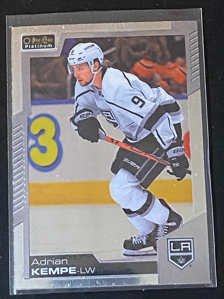 Adrian Kempe 2020-21 O-Pee-Chee Platinum #58 Los Angeles Kings - Image 1 of 2