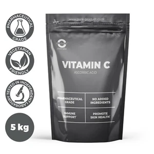 Vitamin C Powder Ascorbic Acid Pure Pharmaceutical Grade 5KG - Picture 1 of 7