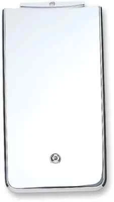 Capa de painel inferior de alumínio cromada lisa Harley Heritage Softail 86-96 - Imagem 1 de 3