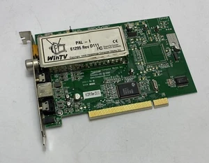 Hauppauge 610000-08 WinTV PAL-I 61295 Rev D111 PCI TV Tuner / Capture Card - Picture 1 of 5