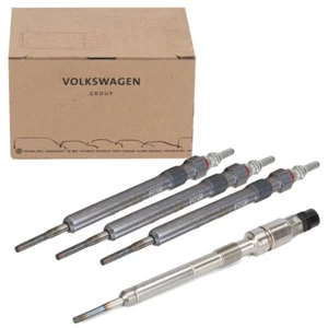 4x ORIGINAL VW Glühkerze + Drucksensor GOLF 8 PASSAT B8 TIGUAN TOURAN T6 2.0 TDI - Bild 1 von 3