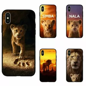 Funda protectora de silicona Lion King para iPhone 5 5s se 6 6s 7 8 plus X Xs XR max - Imagen 1 de 9
