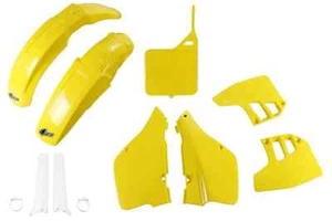 KIT PLÁSTICO COMPLETO UFO SUZUKI - AMARILLO RM 250 1992 - Imagen 1 de 1