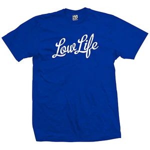Low Life Urban Script Shirt | LowLife Lowrider Tee w All Sizes Car Club Colors - Picture 1 of 33
