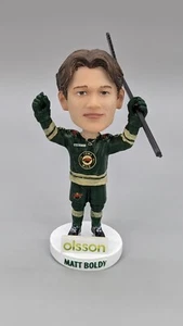 Matt Boldy Bobblehead Iowa Wild Hockey Player Sport Figurine Figure Olsson & Box - Picture 1 of 15