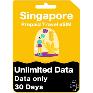 Singapore Prepaid Travel eSIM - Picture 1 of 10