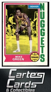 Mike Green 1974-75 Topps #254  Denver Nuggets