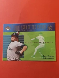 2002 Upper Deck #730 Roger Clemens YR, cd1 - Picture 1 of 3
